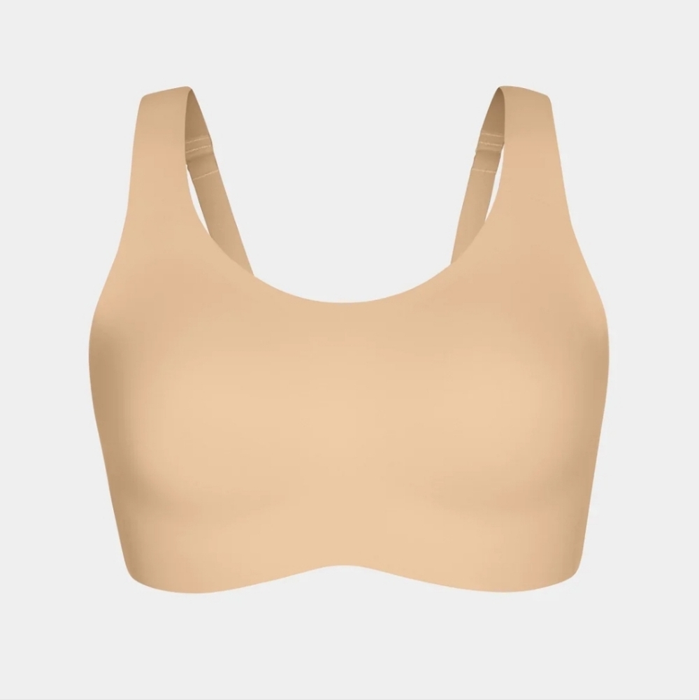 Knix Revolution Pullover Bra Warm Sand XXXL NWT Wire-free - Picture 1 of 7